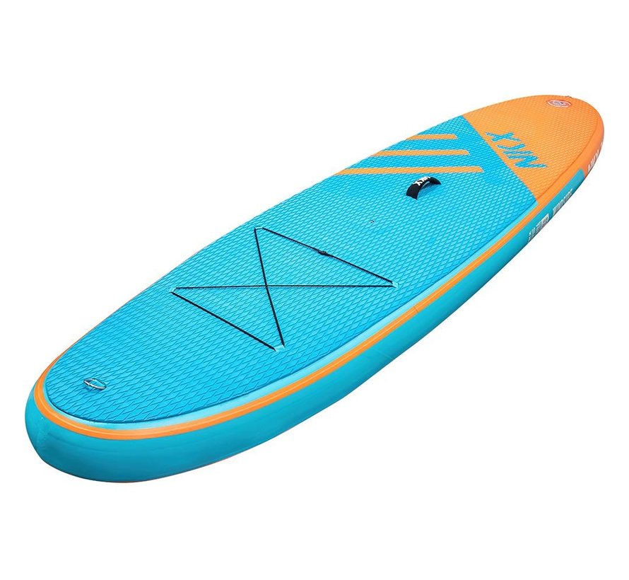 NKX Windsurf 9 piedi. SUP Gonfiabile 6" Blu - Arancione