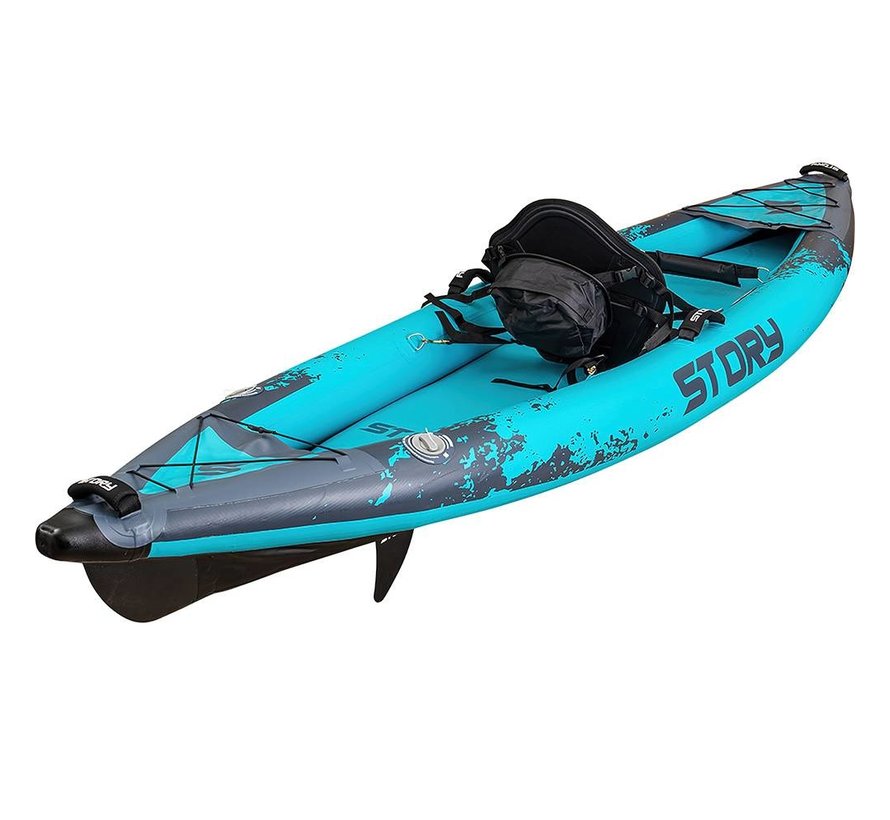 Story Ranger Inflatable Kayak 1 Person - Blue