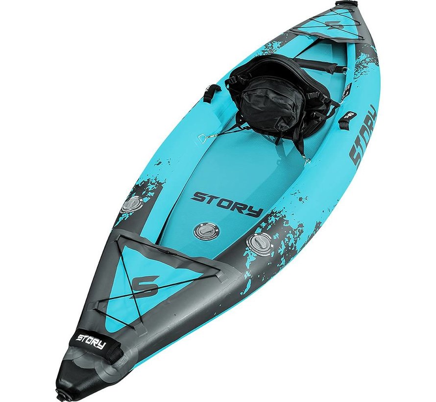 Kayak gonfiabile Story Ranger per 1 persona - blu