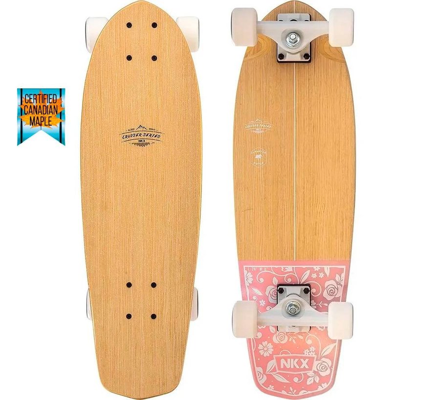 Mini Cruiser Classic Flieder – Blumenmuster 26"