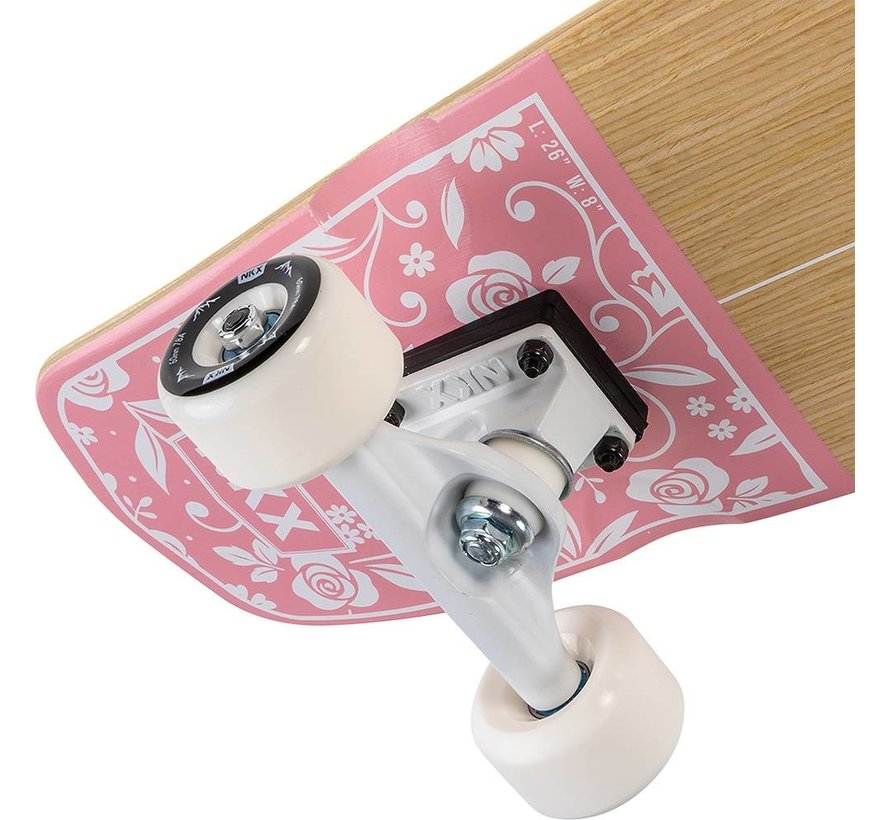 Mini Cruiser Classic Flieder – Blumenmuster 26"