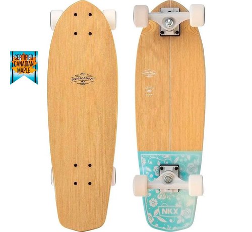 NKX Mini Cruiser Classic Mint - Kwiatowy 26"