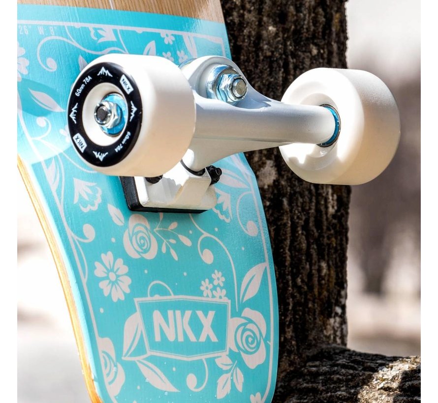 Mini Cruiser Classic Mint - Floral 26"