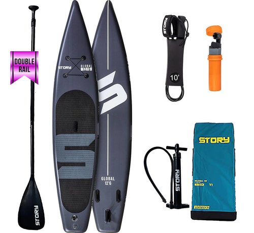 Story Story Global SUP gonflable 380 Gris