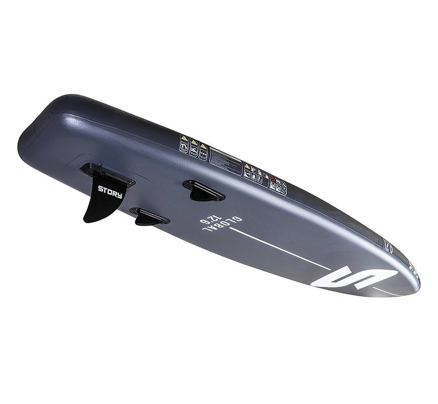 Story Global opblaasbare SUP 380 Grey
