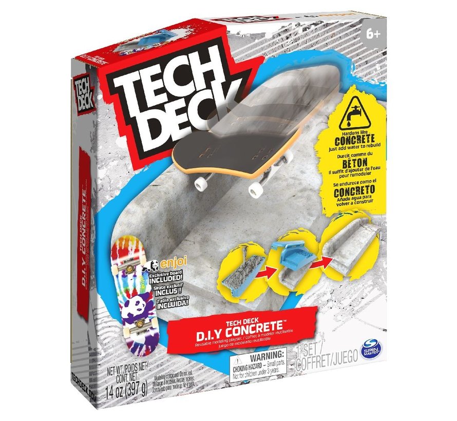 Tech Deck skate park Concrete