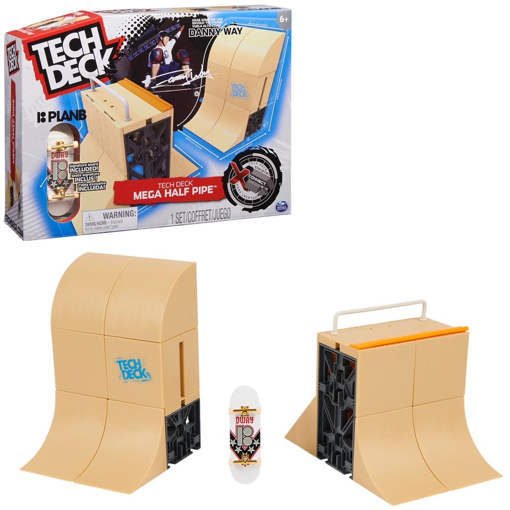 Tech Deck Skatepark Mega Halfpipe