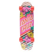 Santa Cruz Skate Cruiser da strada a strisce floreali 8.4