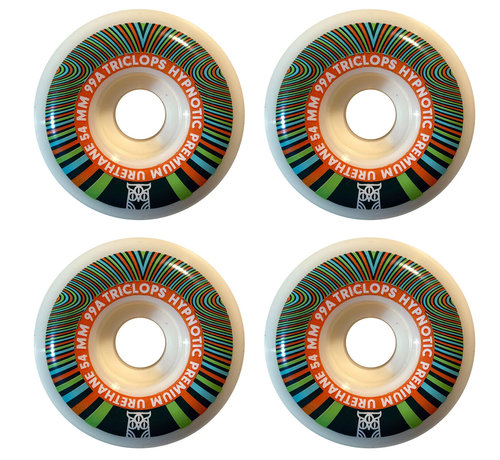 Triclops  ruedas de skate Hypnotic 54mm juego de 4