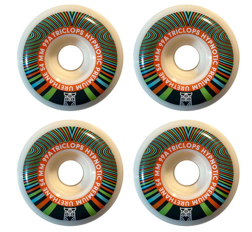 Triclops Skateboard Rollen Hypnotic 54mm 4er Set