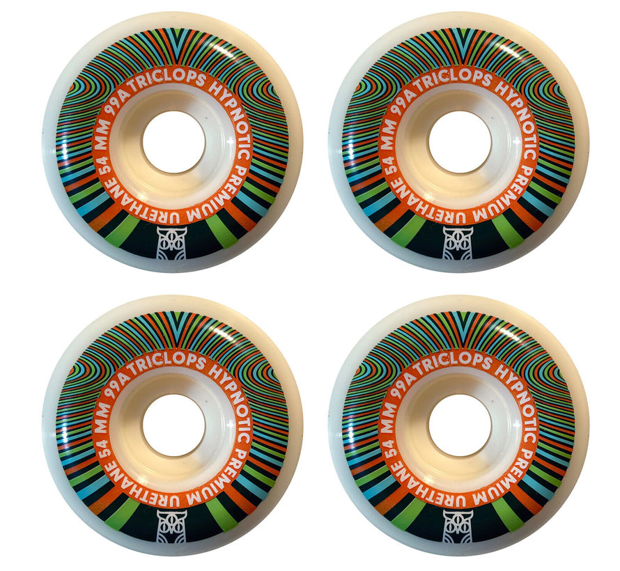 skateboard wielen Hypnotic 54mm set van 4