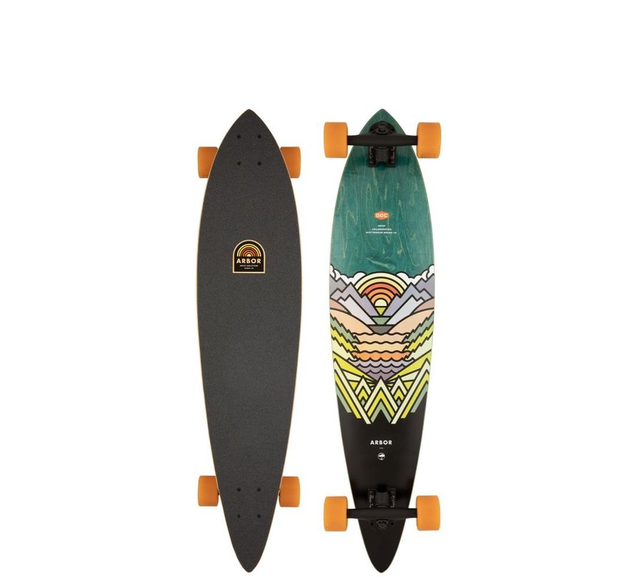 Arbor Longboard Artist Fish 37