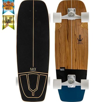 NKX NKX Wide 28" Surfskate The Bubble Oliva