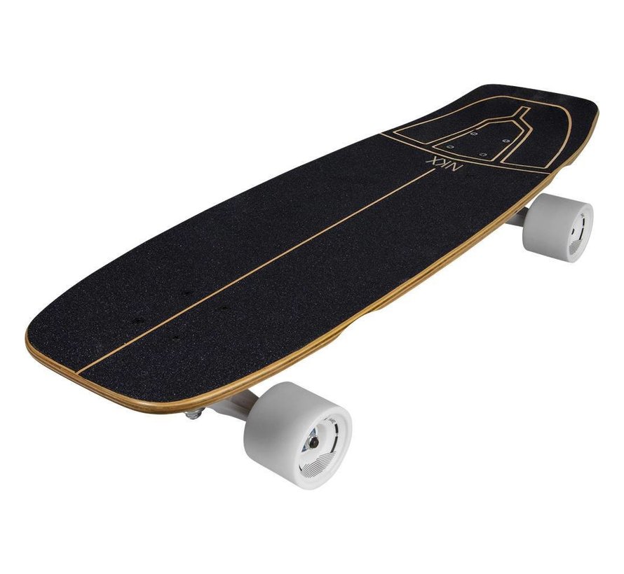 NKX Wide 28" Surfskate The Bubble Oliva
