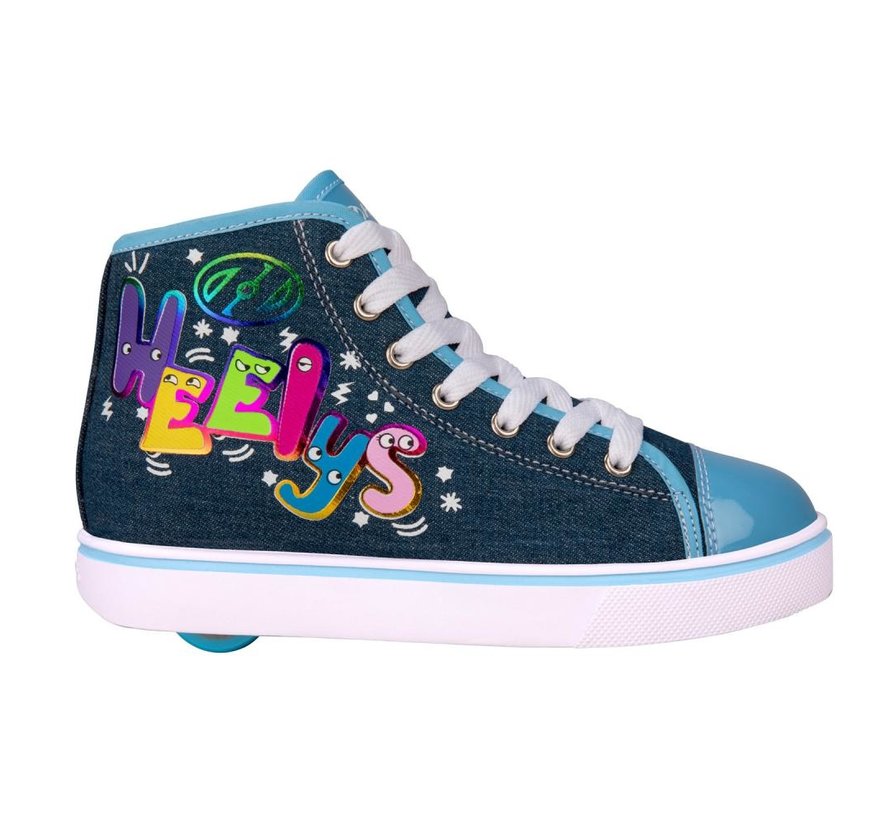 Heelys Veloz Denim Multi Arc-en-ciel