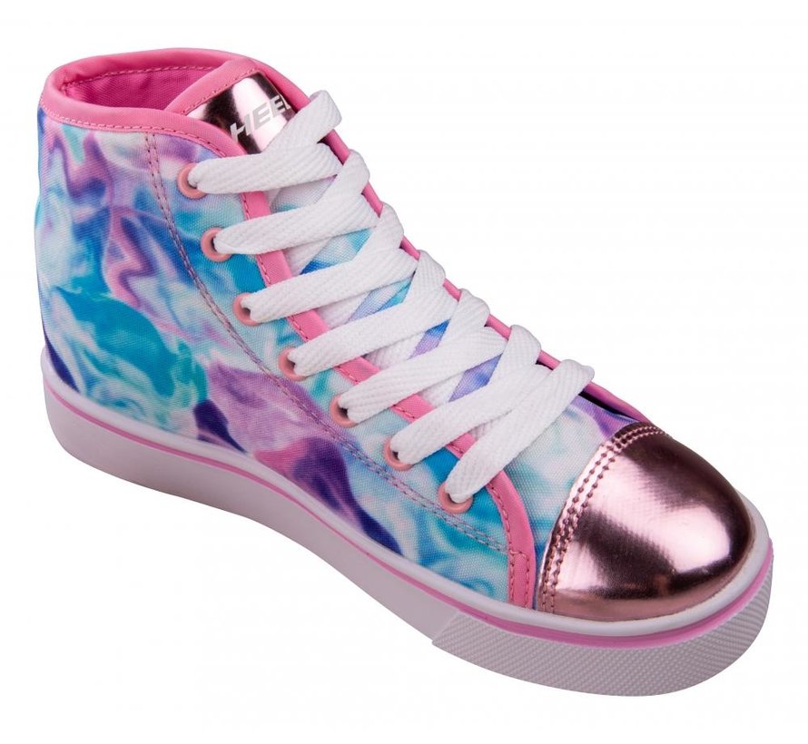 Heelys Veloz Blanco Rosa Multi