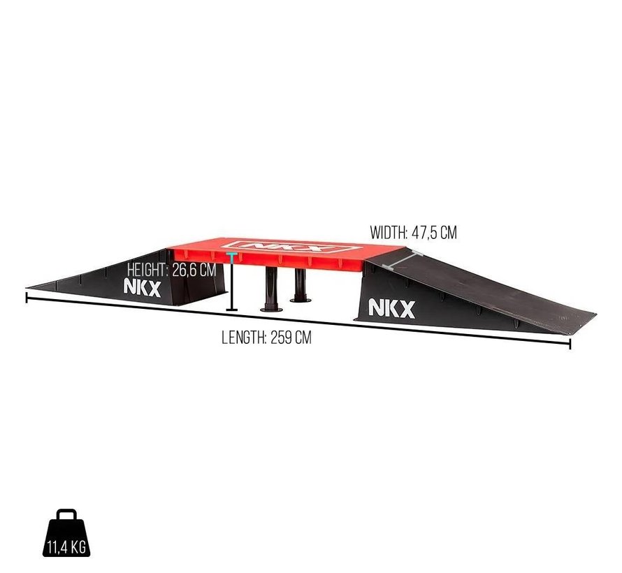 NKX Doppelrampe 259cm