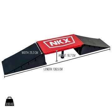 NKX NKX Mini Rampa Doble 136cm