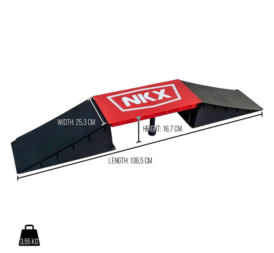 NKX Mini Doppelrampe 136cm