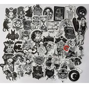 SSS Sig. Stickerset Black & White Halloween