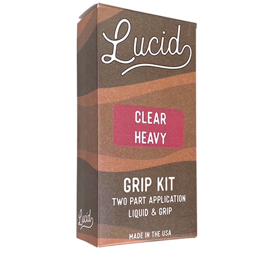 Lucid Grip Spray transparent sur la poignée