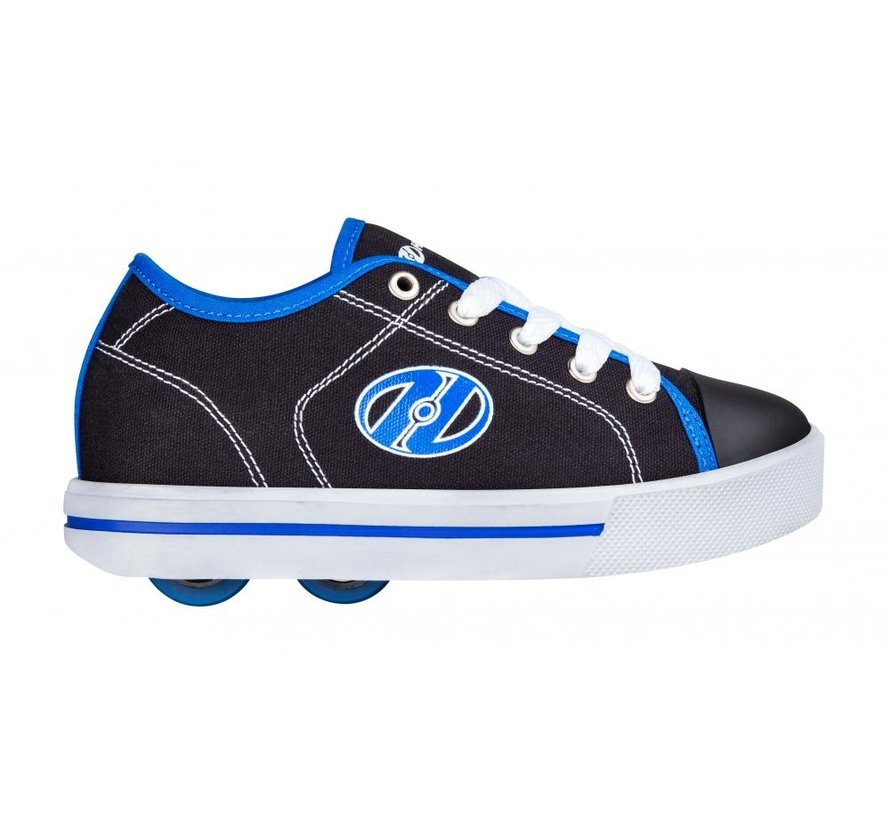 Heelys X2 Classique Noir Blanc Bleu