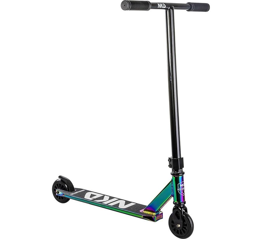 Trottinette freestyle NKD Next Generation Rainbow avec barre en T