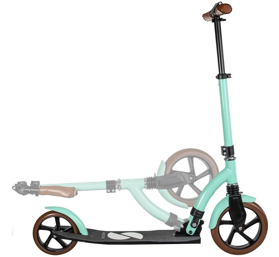 Scooter da trasporto pieghevole Story Retro Ride Mint