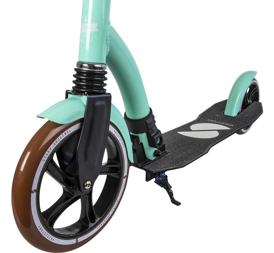 Story Faltbarer Transport Scooter Retro Ride Mint