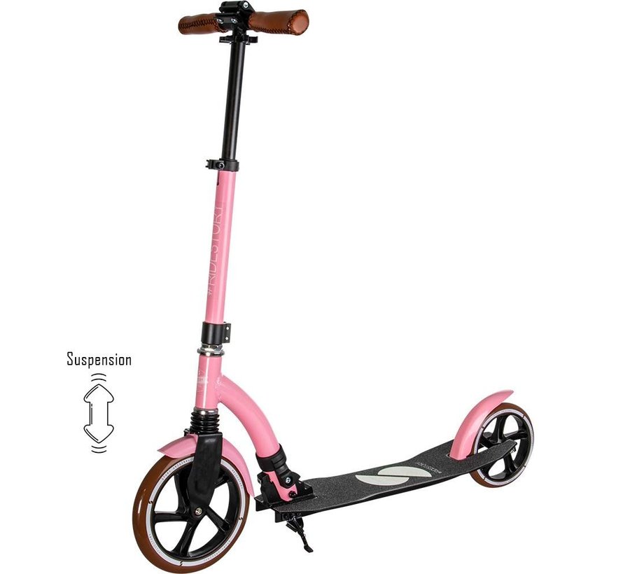 Story Faltbarer Transport Scooter Retro Ride Pink