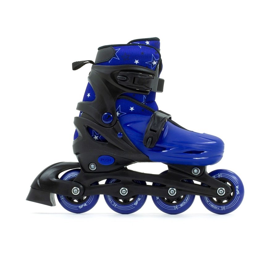 Patines en línea ajustables SFR Plasma Azul