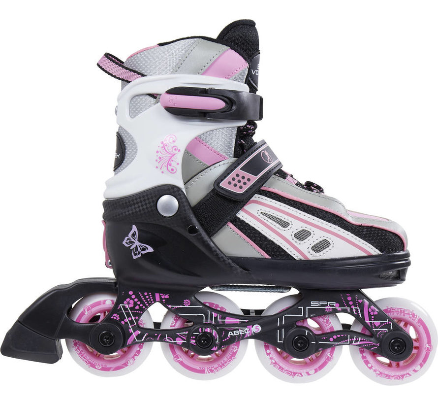SFR Vortex Pink adjustable inline skates