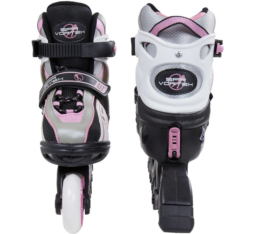 SFR Vortex Pink adjustable inline skates