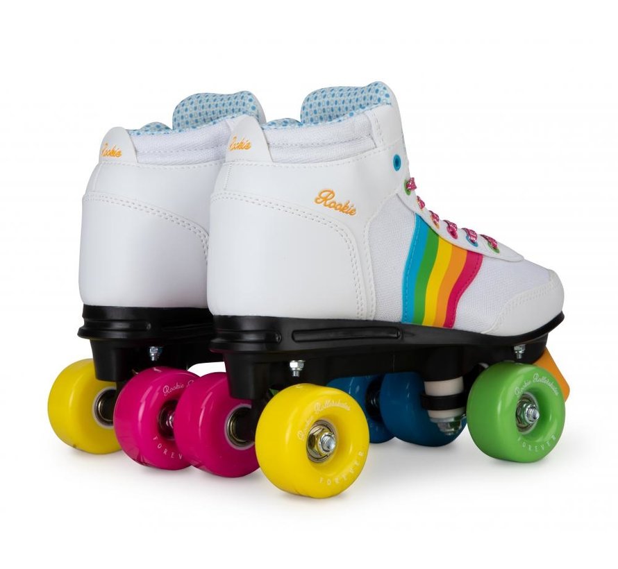 Patines Rookie Forever Rainbow Blanco