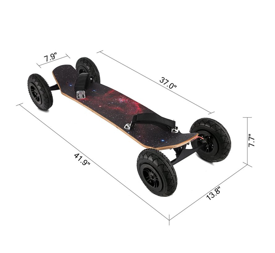 Vevor Mountainboard 7,9 Zoll Nebula für den kleinen Fahrer