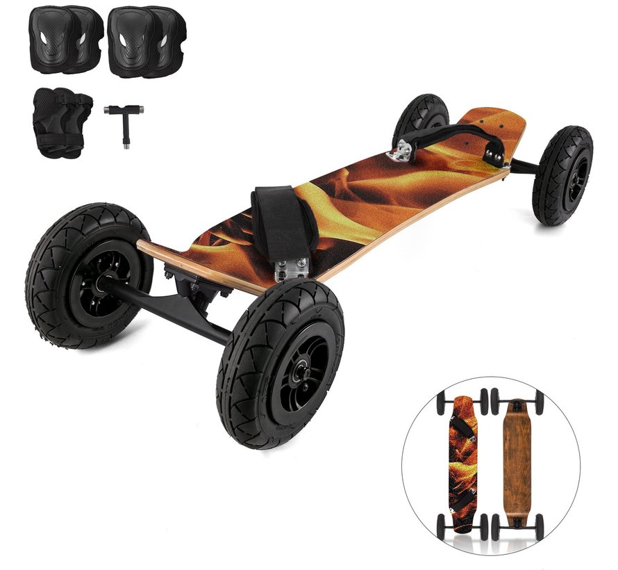 Vevor mountain board 7.9 inch Flame for the little rider