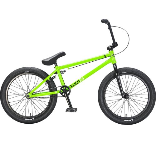 Mafia  Bicicleta BMX estilo libre Mafia Kush 2+ de 20" (20,4"|Hulk Green)