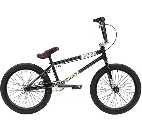 Colony  Bicicleta BMX estilo libre Colony Premise 20" 2021 (20,8"|Negro brillante/pulido)