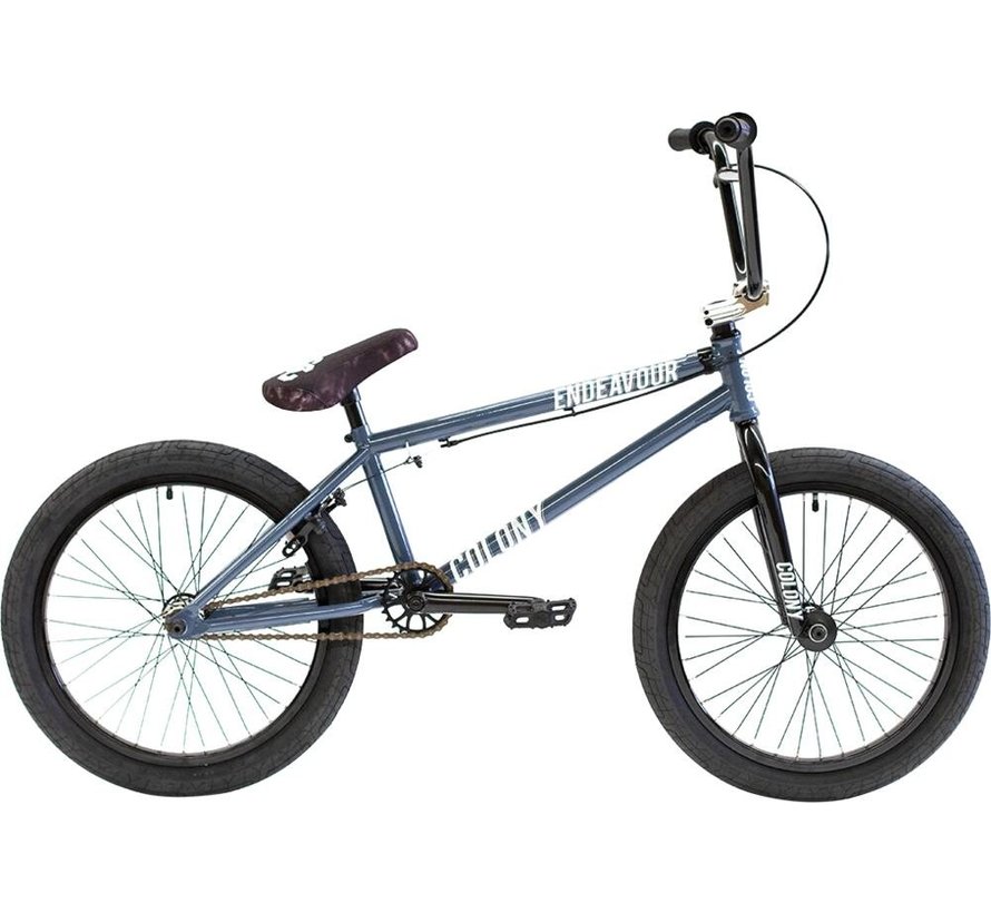 Colony Endeavour 20" 2021 Freestyle BMX Fiets (21"|Dark Grey / Polished)