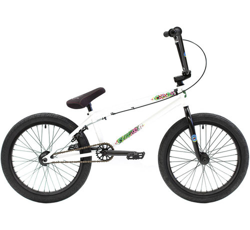 Colony  Bicicleta BMX estilo libre Colony Sweet Tooth Freecoaster de 20" 2021 (20,7"|Blanco brillante)