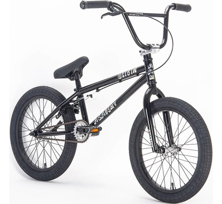 Academy Origin 18'' 2022 Freestyle BMX Bike (18"|Gloss Black)