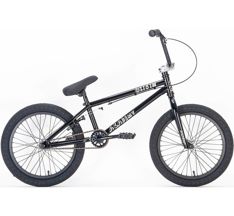 Academy Origin 18'' 2022 Freestyle BMX Bike (18"|Gloss Black)