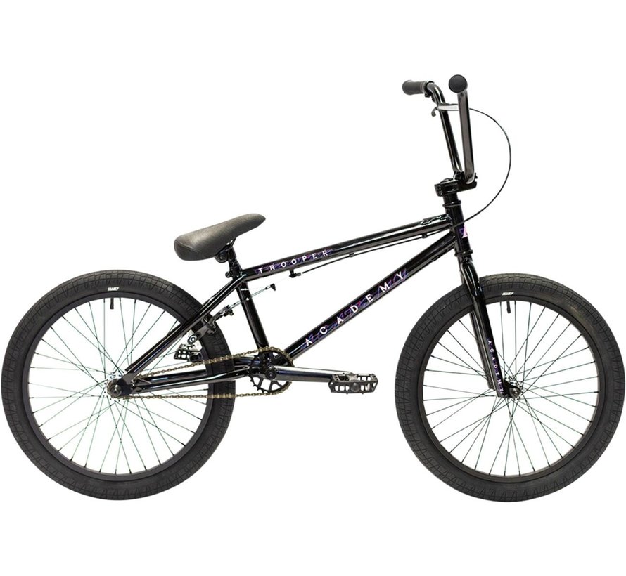 Bicicleta BMX estilo libre Academy Trooper 20'' 2022 (19,5"|Negro brillante)