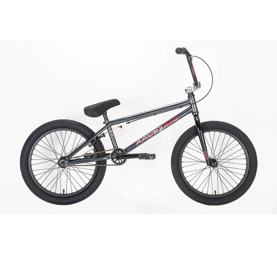 Bicicleta BMX estilo libre Academy Desire 20'' 2022 (21"|Negro/pulido)