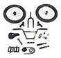 Stolen/Fiction Cassette V8 BMX Build Kit (Matte Black|Left hand drive)