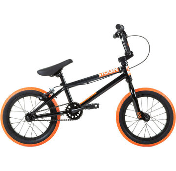 Stolen Stolen Agent 14'' 2022 Freestyle BMX Bike (14.6"|Black)