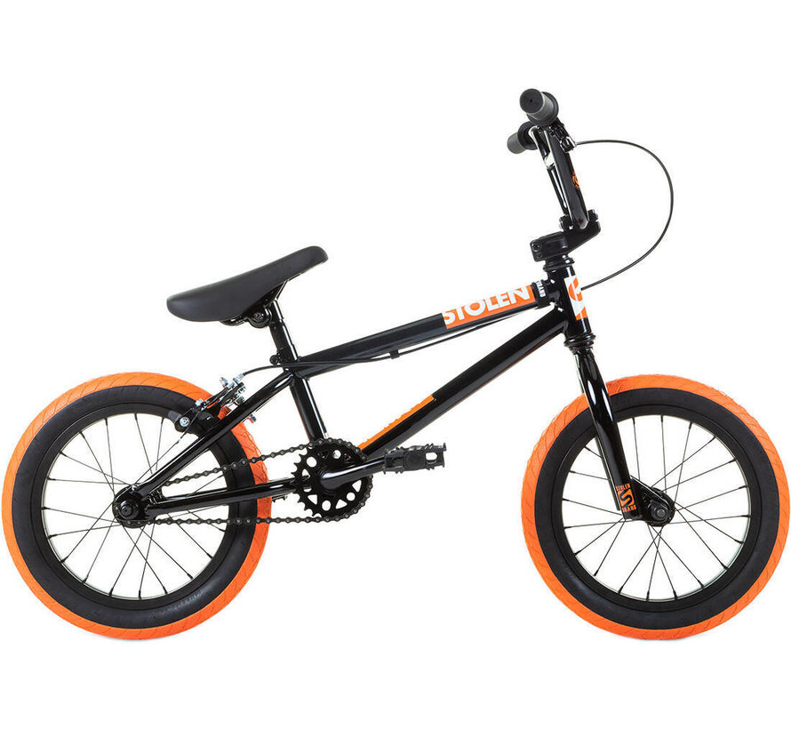 Bicicleta BMX estilo libre Stolen Agent 14'' 2022 (14,6"|Negro)