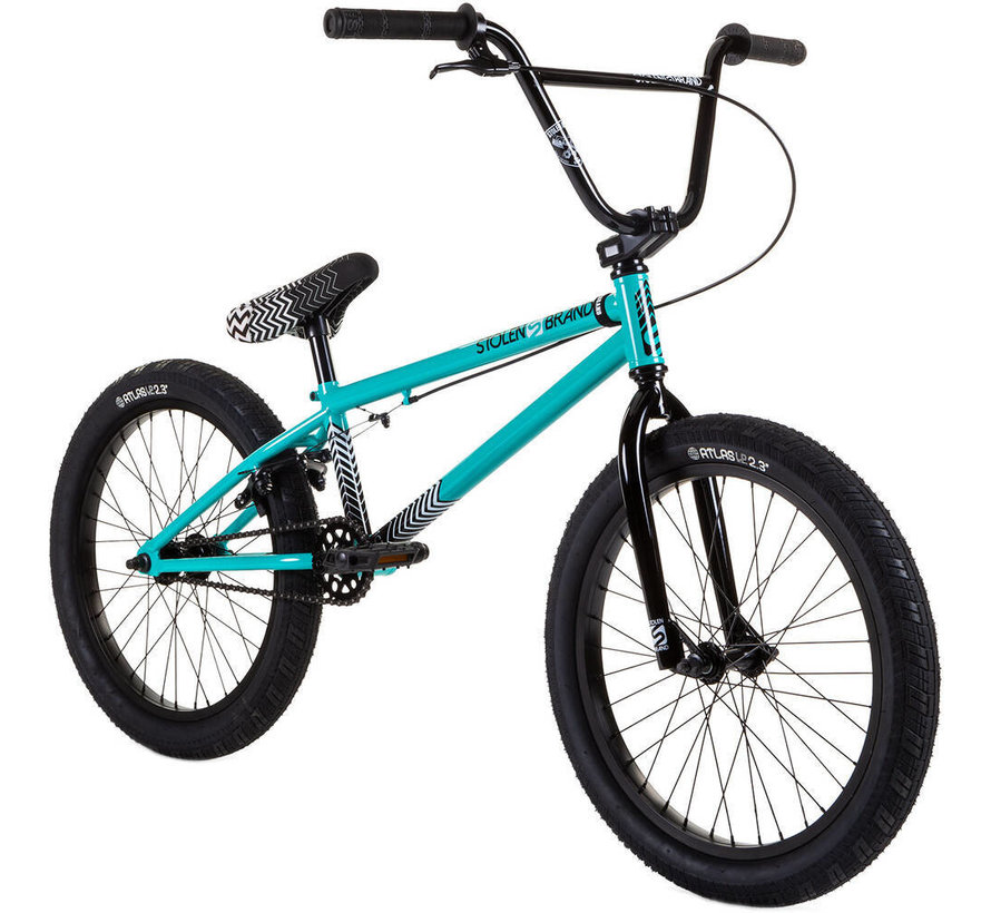 Stolen Compact 20'' 2022 Freestyle BMX Fiets (19.25"|Caribbean Green)