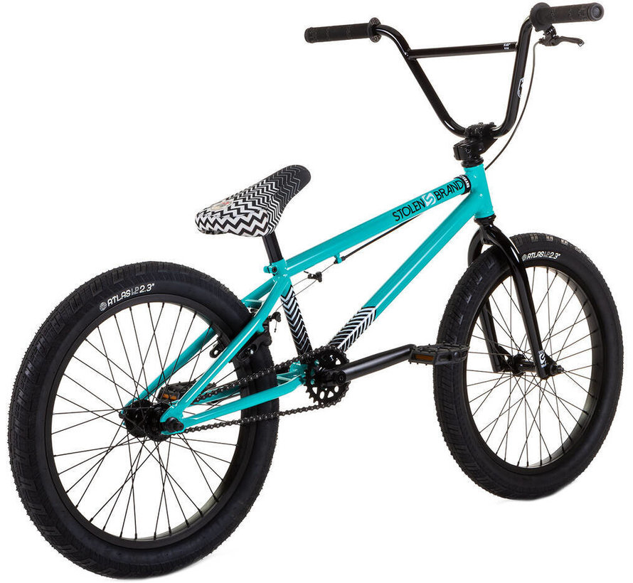 Stolen Compact 20'' 2022 Freestyle BMX Bike (19.25"|Caribbean Green)