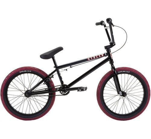 Stolen Stolen Casino 20'' 2022 Freestyle BMX Fiets (21"|Black/Blood Red)